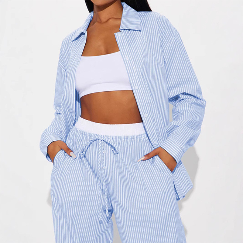 Women's Single-breasted Boxer Wide-leg Pants Suit
