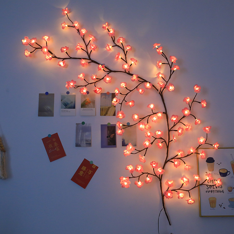 Household LED Branch And Vine Lights Warm White 1.2M 48 Lights