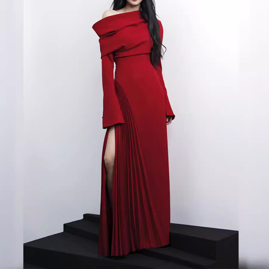 Fashion Personality Off-the-shoulder Dress Women - Image 1
