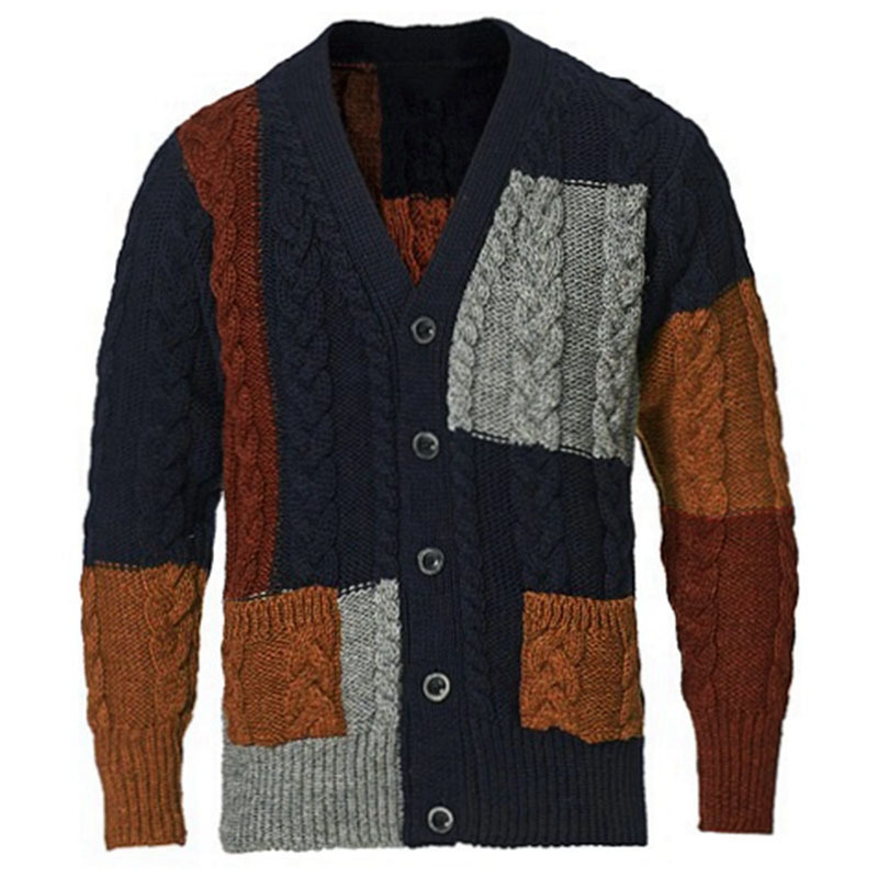 Men's Casual Cardigan Sweater Coat