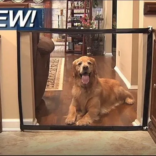 Portable Folding Isolation Pet Dog Fence 110X72Cm - Shop at LoveMi