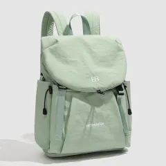 Korean Style Simple And Casual Fashionable Stylish Women's Backpack - Green - View 1