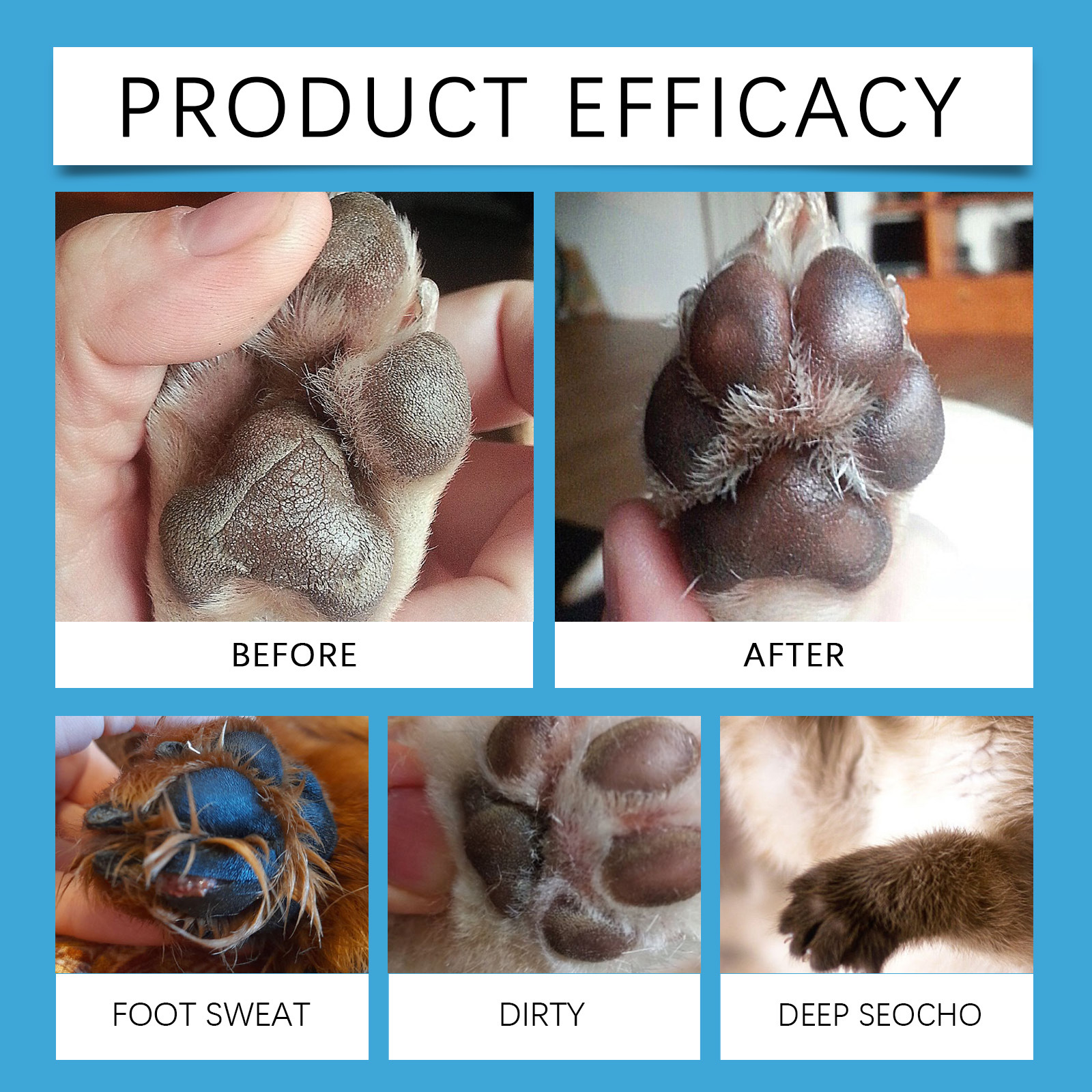 Pet Foot Cleaning Foam Liquid