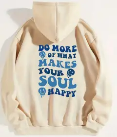 Women's Letter Print Casual Long-sleeved Hoodie - Style 4-2Xs - View 1