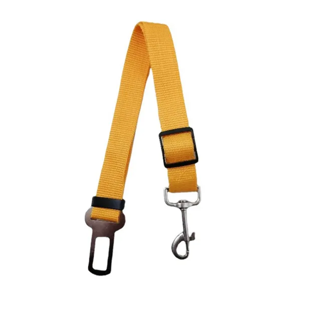 Pet Supplies Car Retractable Adjustable Safety Belt Yellow - Shop at LoveMi