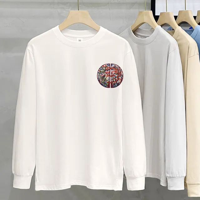 230g Heavy Cotton Long sleeved T shirt For Women Phoenix - Shop at LoveMi