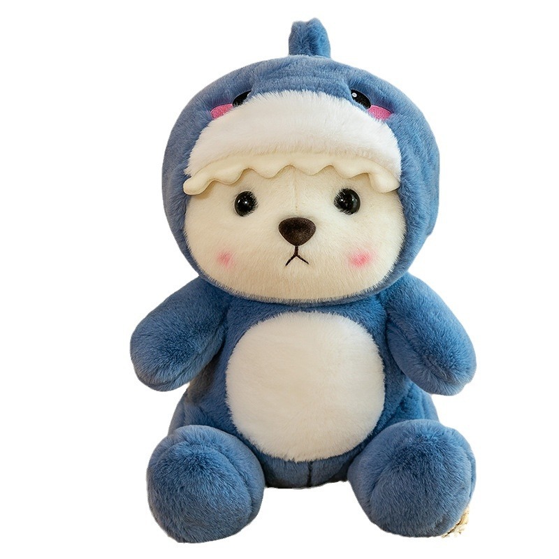 Colorful And Cute Strawberry Bear Plush Doll