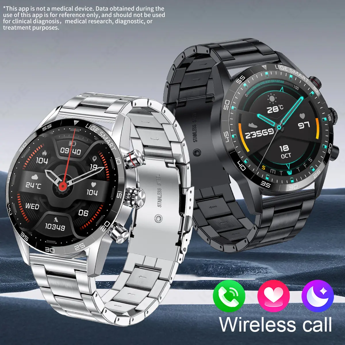 Multifunctional Bluetooth Smartwatch For Men
