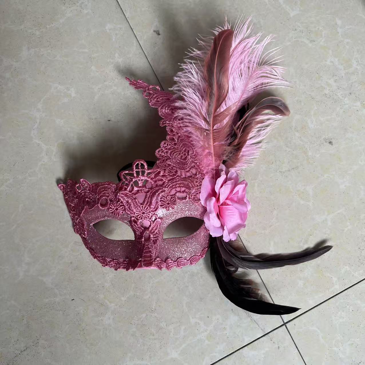 Elegant-style Eye Mask For Halloween Dance Party Costumes