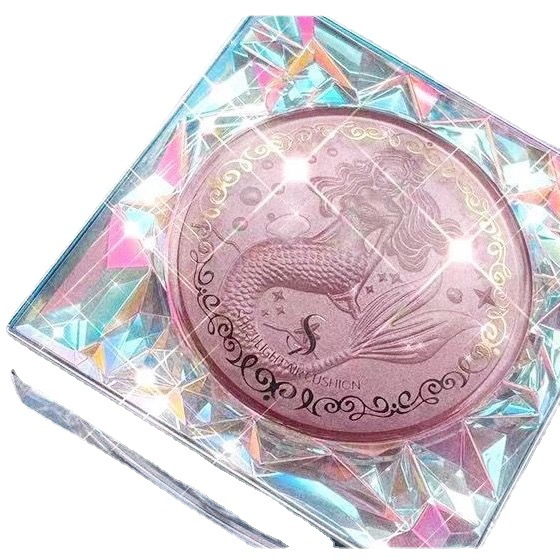 Mermaid Bright Crystal Mist Powder Finishing Loose Powder Waterproof Concealer Oil Control Powder