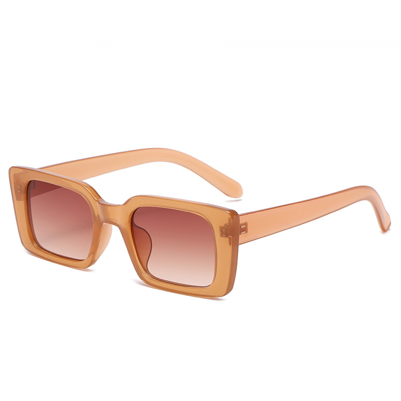 Square Small Frame Simple Fashion Vintage Sunglasses - Image 5