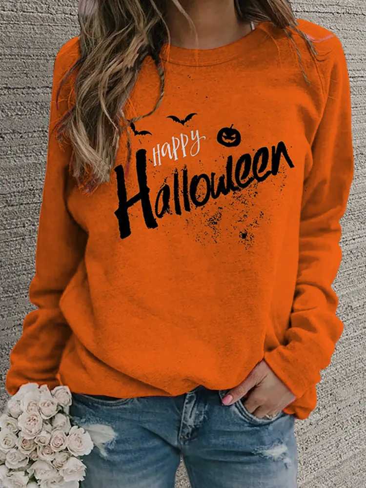Women's Retro Casual Fashion Round Neck Sweater - Figure 6-3Xl