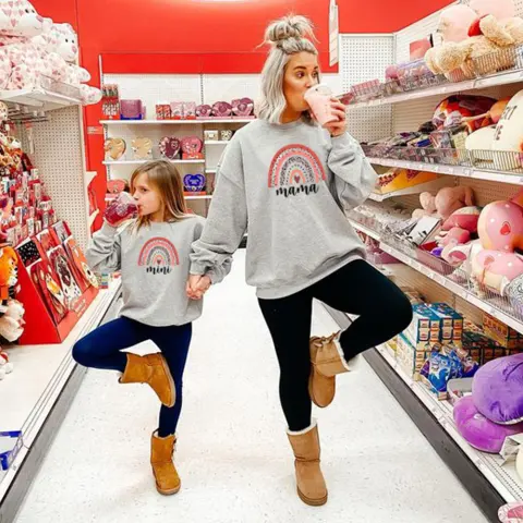 Autumn and Winter Mother-daughter Parent-child Sweater