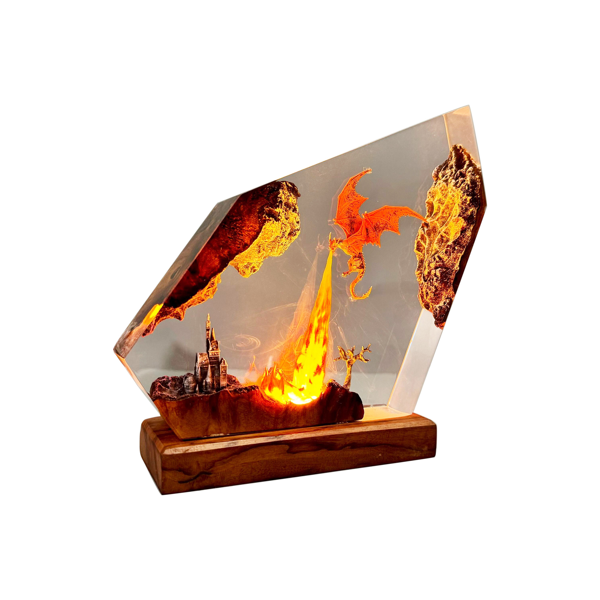 Resin Dragon Lantern
