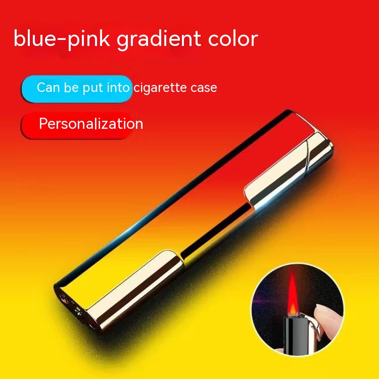 Lightweight Direct Punch Red Flame Lighter 5