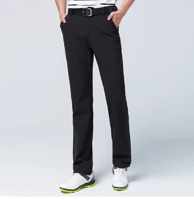 Title 5, Mens Breathable Casual Solid Color Pants