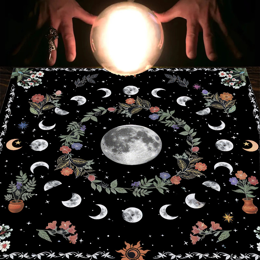 Title 12, Tarot Tarot Tablecloth Cloth Cushion Moon Sun L...