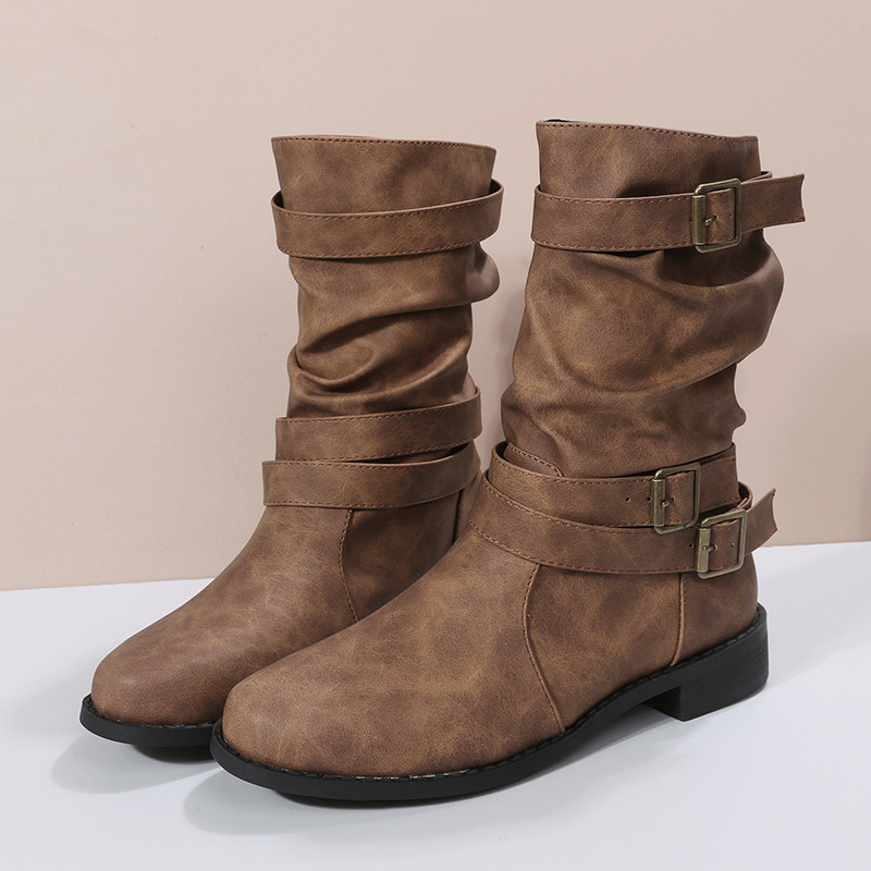 Title 8, Botas Femininas Martin Vintage Europeias e Amer...