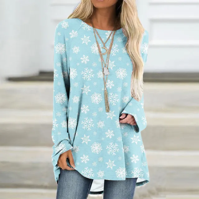 Women's Fashion Casual 3d Printing Round Neck Long Sleeve Top Rq2381110 - Shop at LoveMi