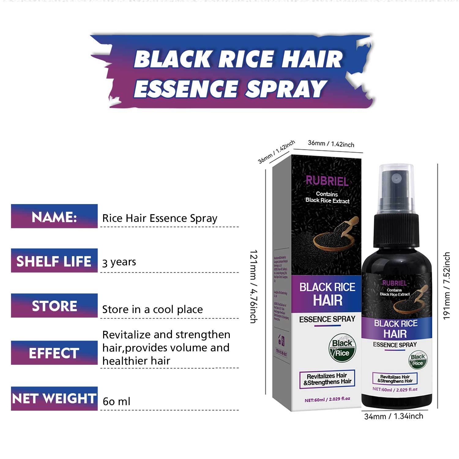 Title 1, Black Rice Hair Spray 60ml