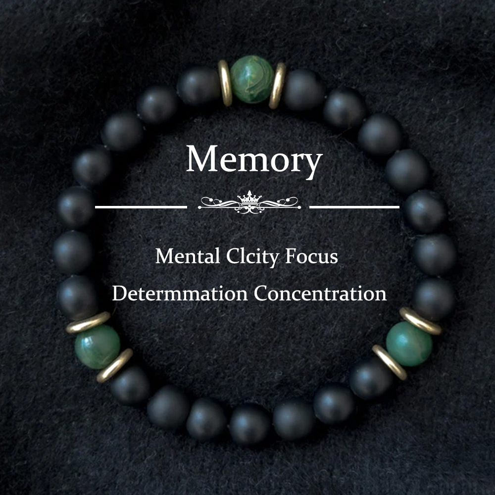 Obsidian Natural Fashionable Trendy Yoga Bracelet