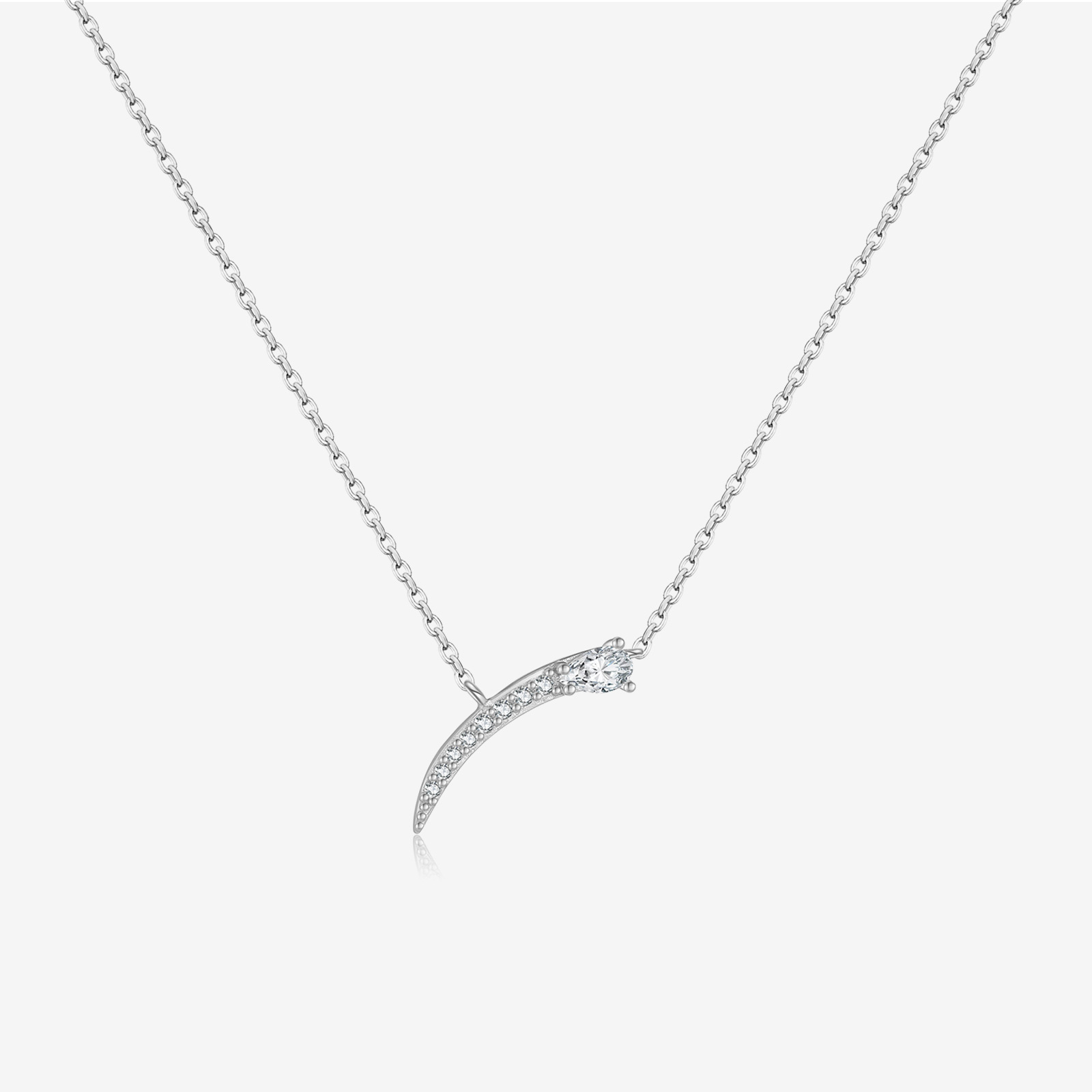 Sterling Silver Necklace Bracelet Fashion Personality Trend Design High-grade Clavicle Chain