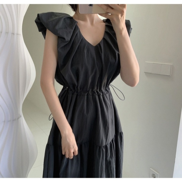 Versatile Fashionable Pleated Dress For Women