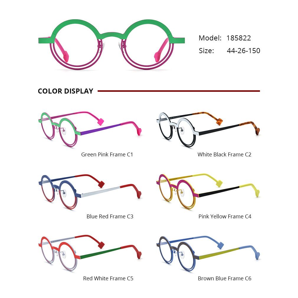 Round Glasses Frames For Men And Women