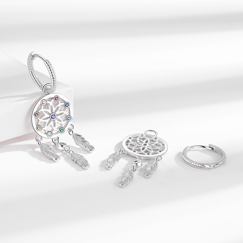 Dream Catcher Earrings Women's Minority Fashion Diamond