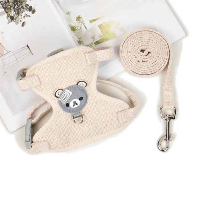 Pet Supplies Dog Hand Holding Rope Vest Adjustable Beige - Shop at LoveMi