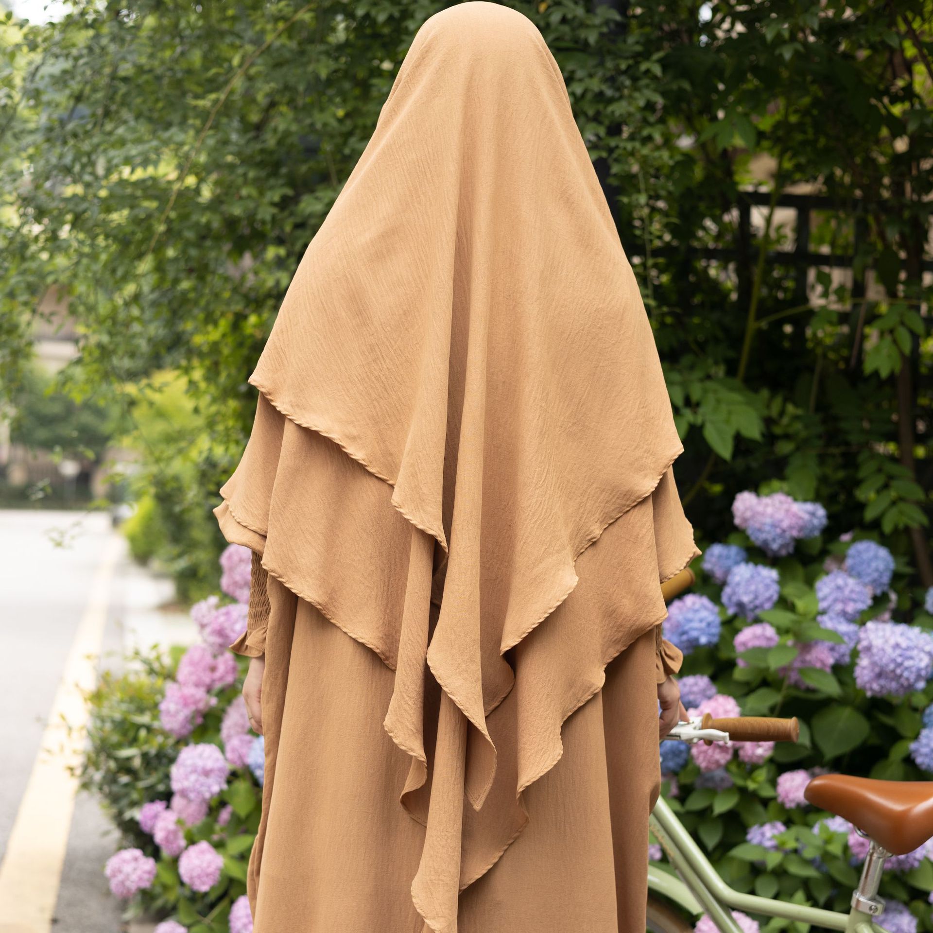 Khaki HJ908 Headscarf