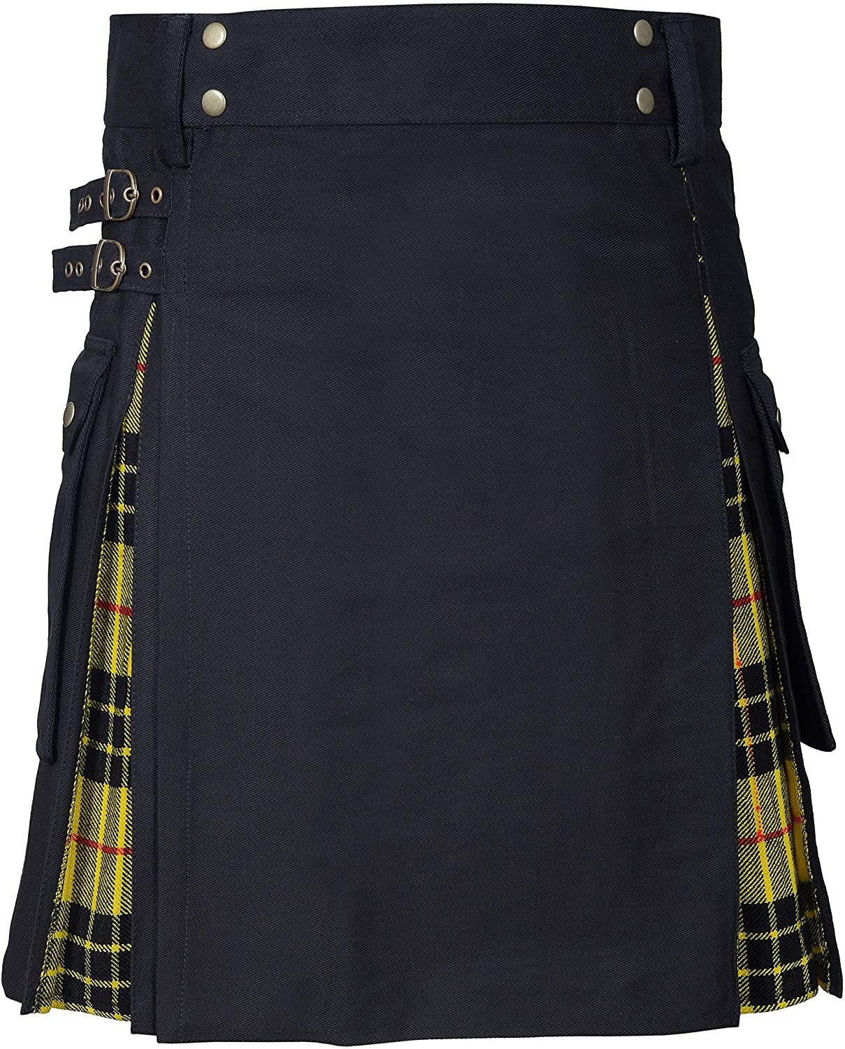 Title 9, Mens Scottish Plaid Contrast Pleated Skirt – S...