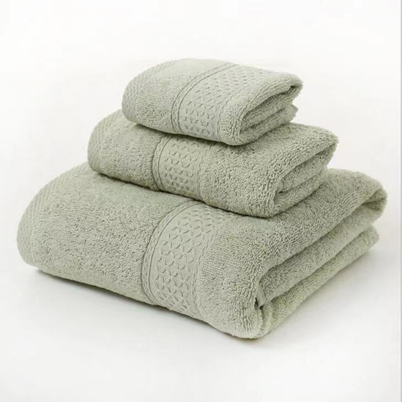6-Piece Thick Absorbent Pure Cotton Towel Set