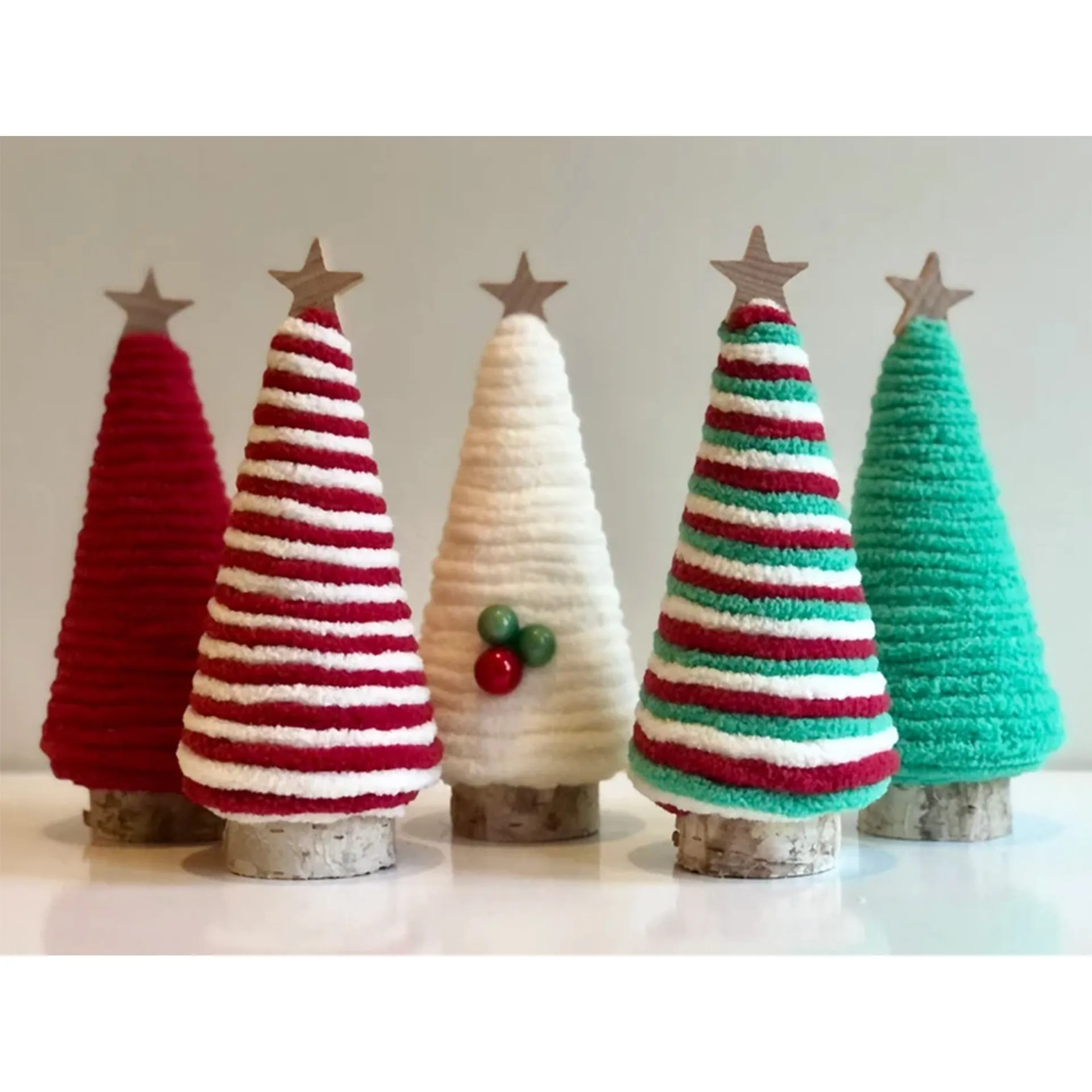 Christmas Layout Mini Christmas Tree Decorations – image 2