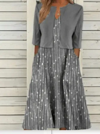 Women's Suit Fashion Casual Summer Plus Size - 4 Models C588B063-S