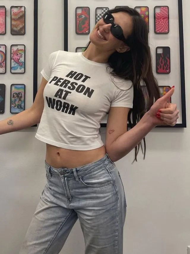 Women's Sexy Fashion Print Top White 02 - Shop at LoveMi