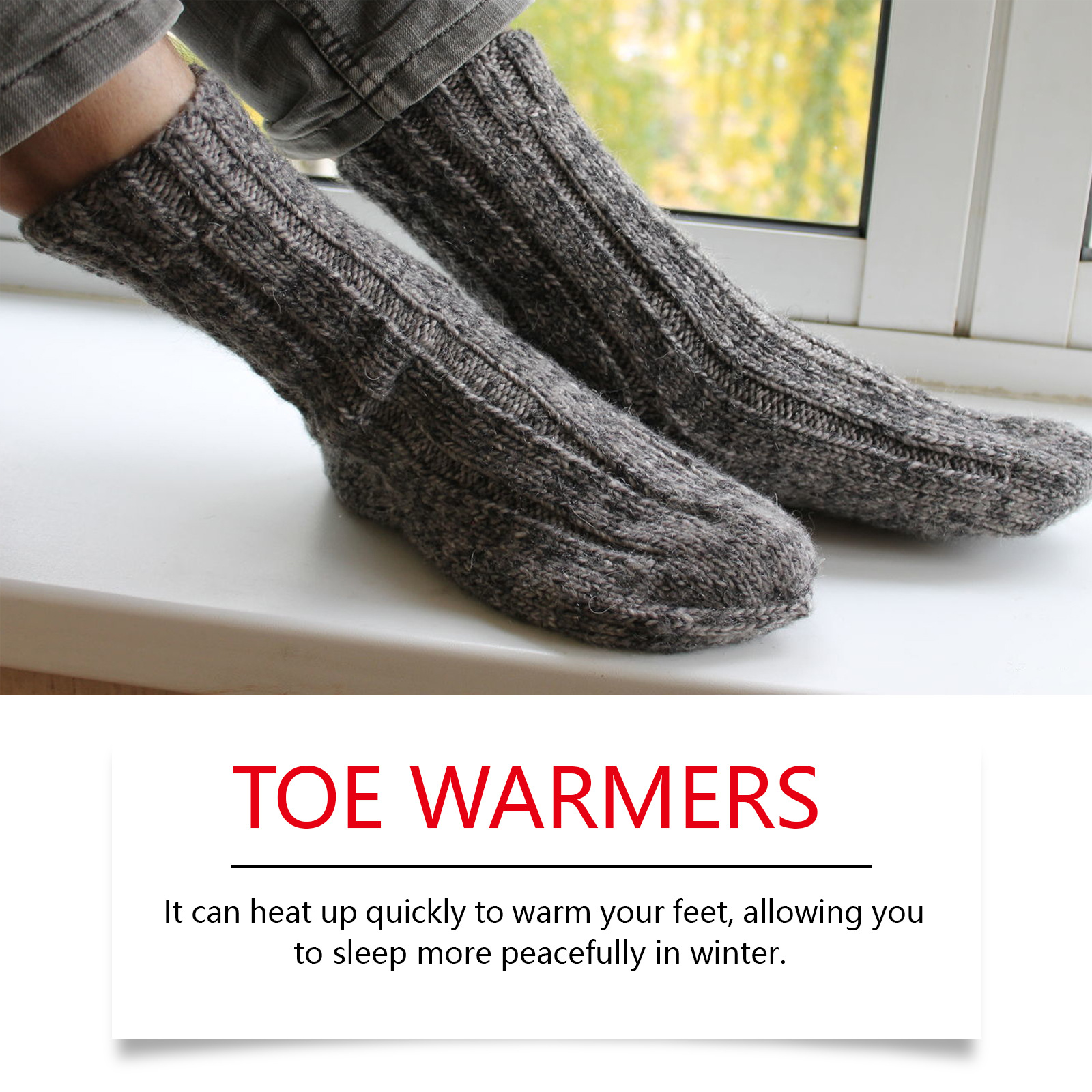 Title 3, Portable Feet Warmer Disposable Portable