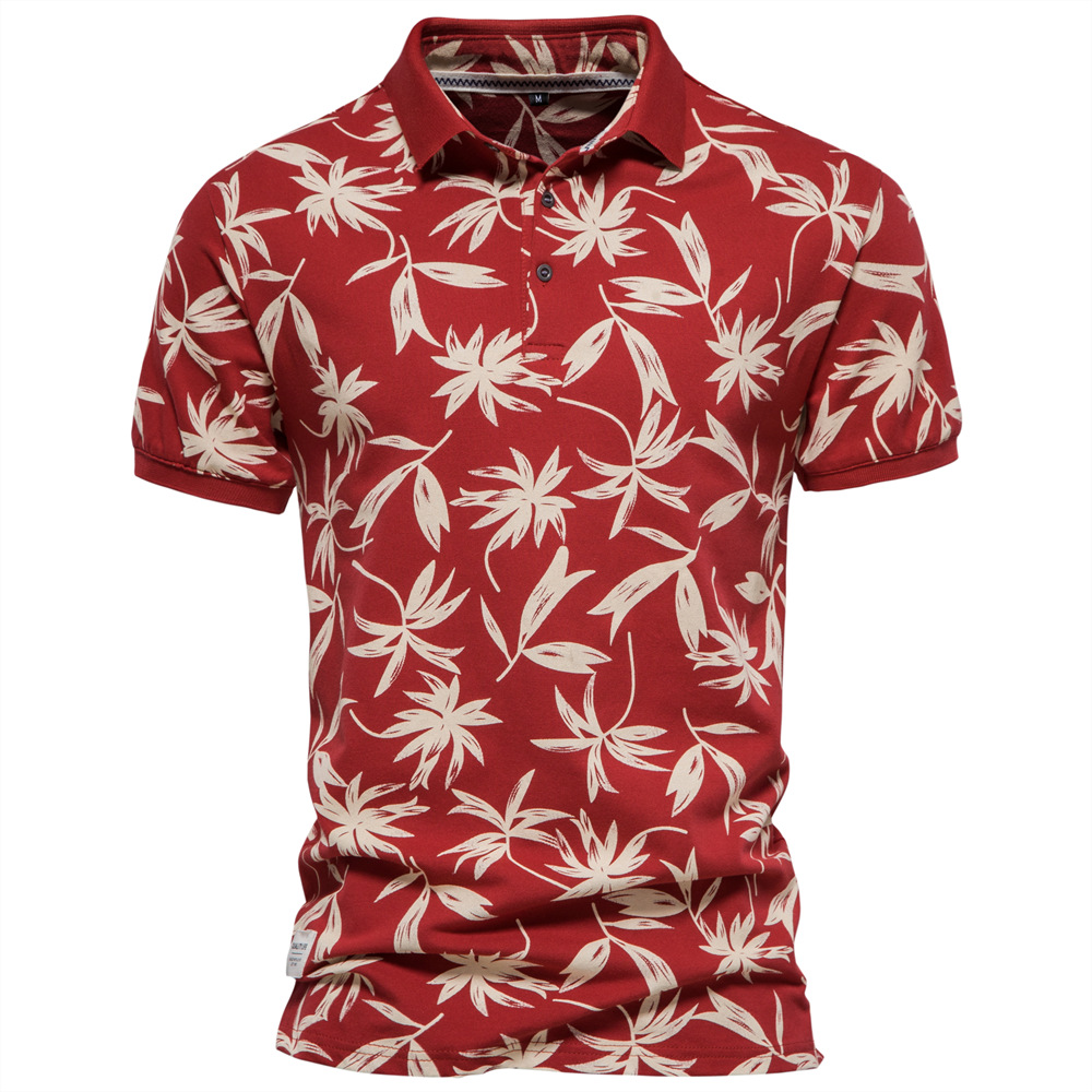 Casual Printed Short Sleeves Shirt
