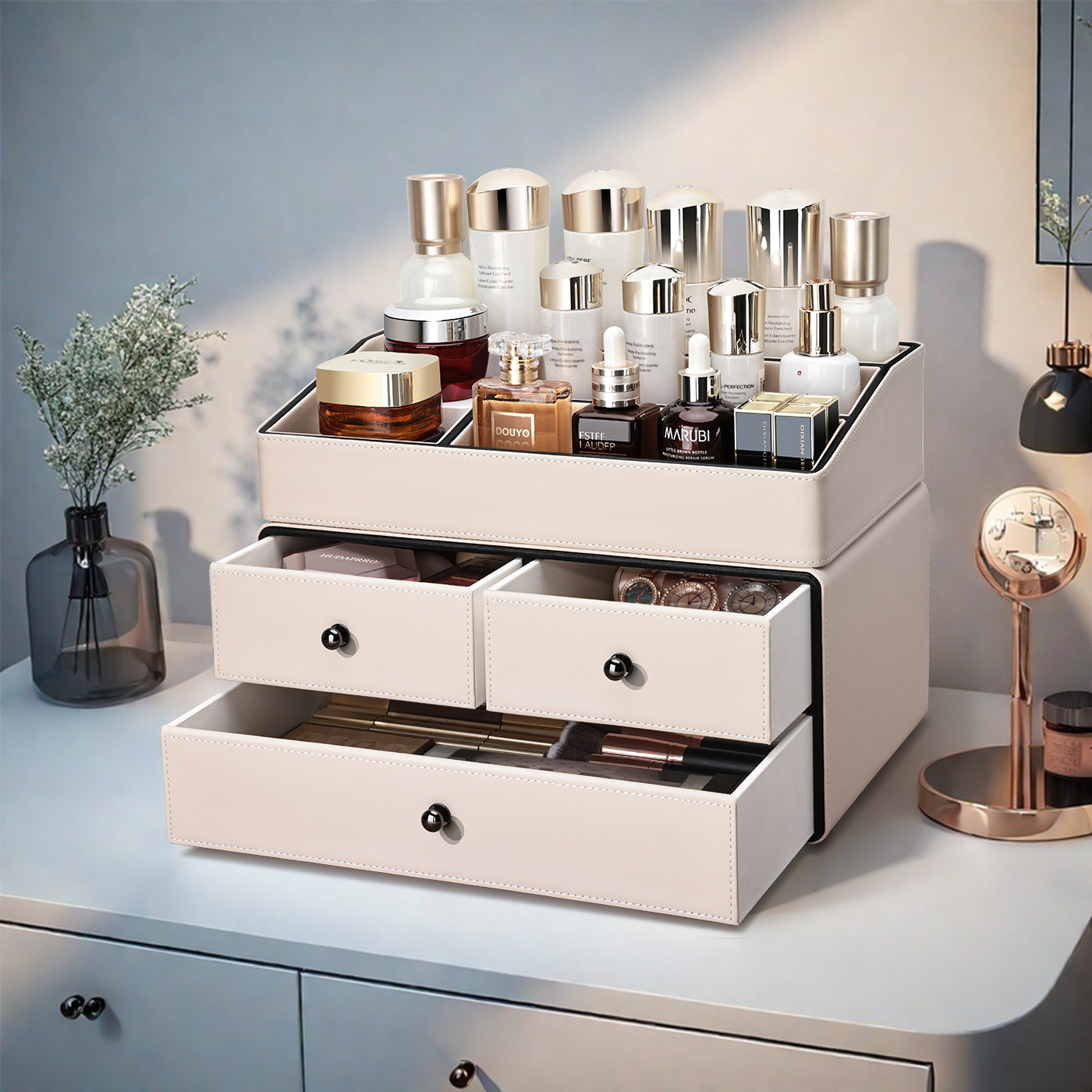 Large-capacity Desktop Cosmetic Storage Box
