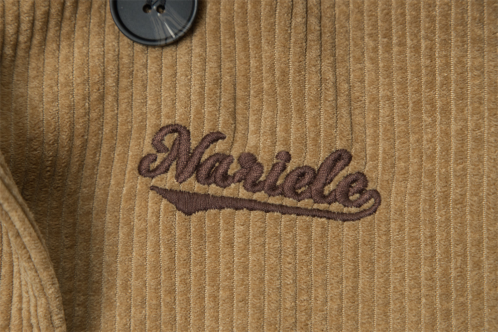 Vintage Corduroy Cotton-padded Jacket For Men