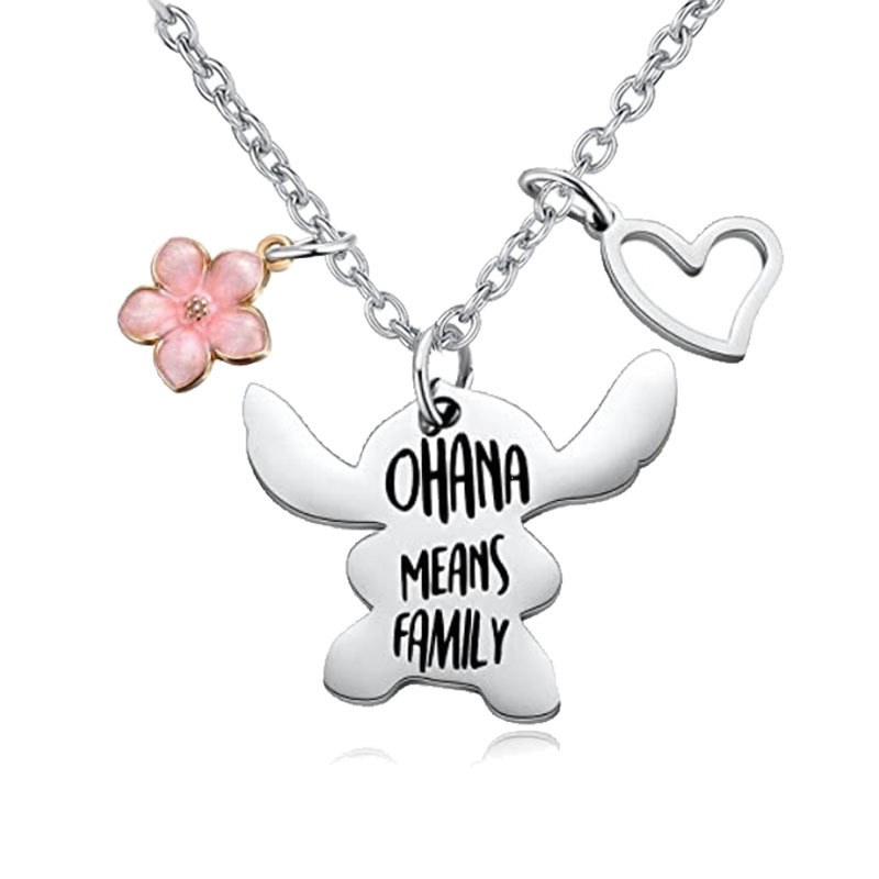 Ohana Means Family Necklace St