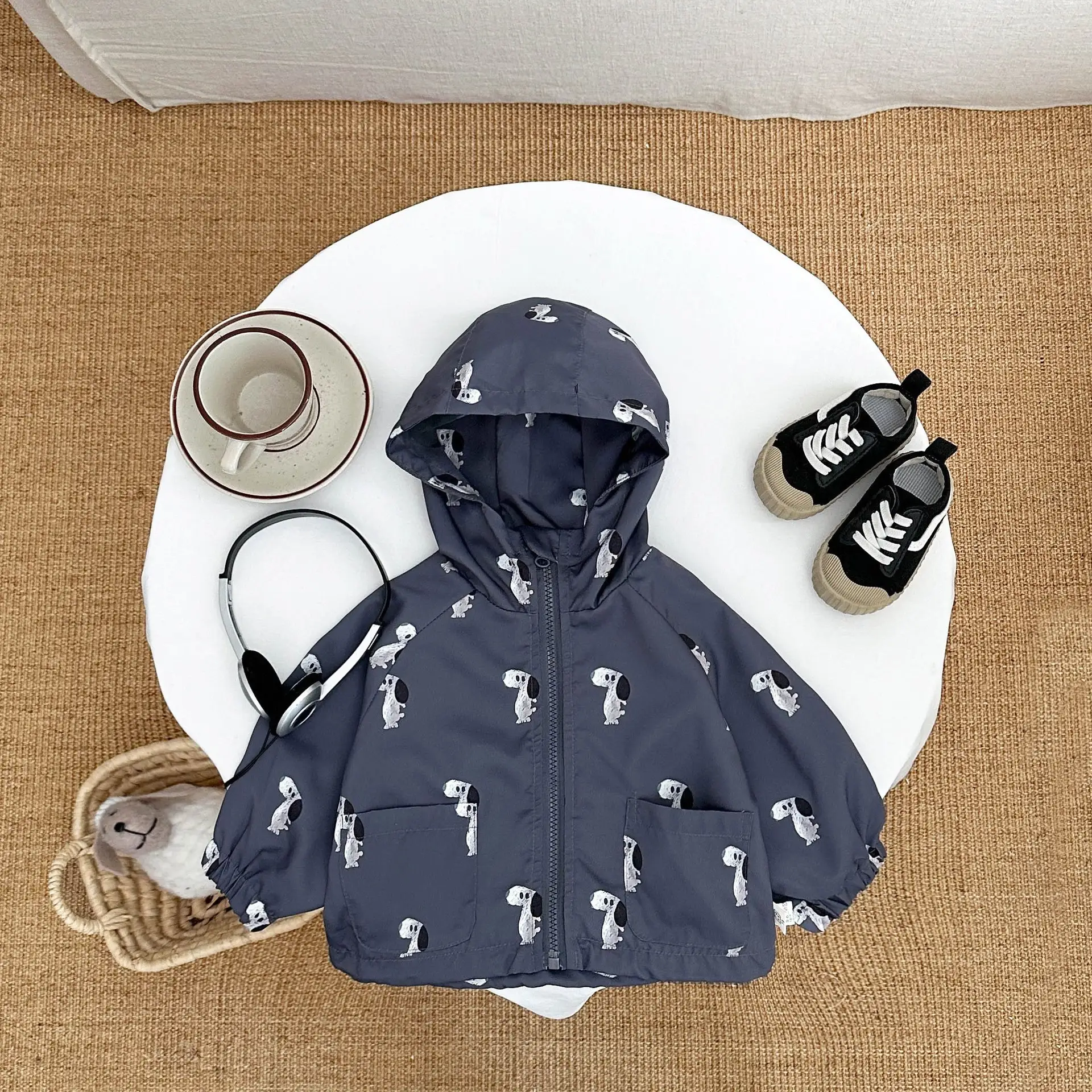 Stylish Autumn Hooded Windproof Jacket