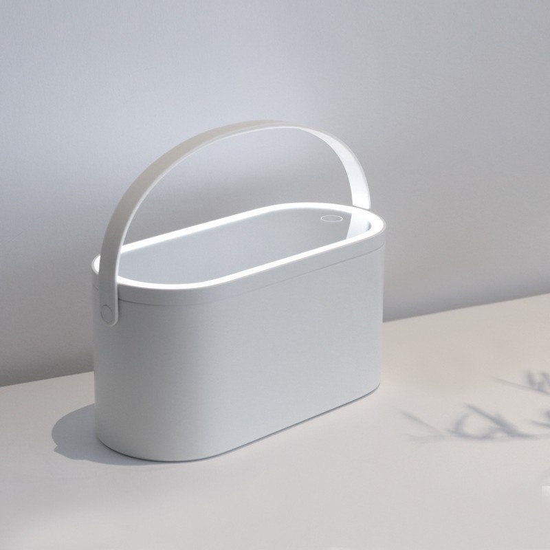 Portable LED Light Storage Box Beauty And Makeup Mirror — foto 8