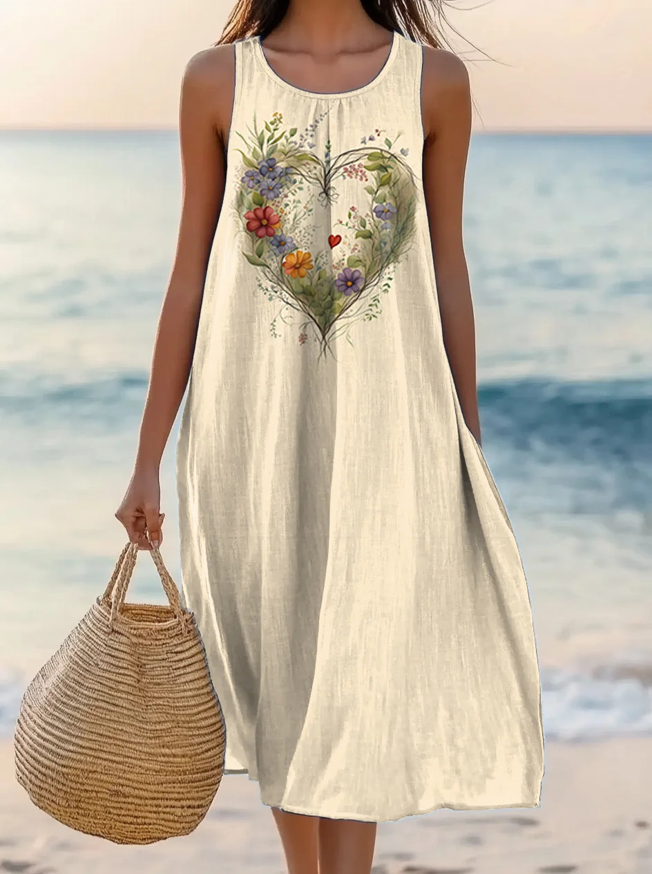 Polyester Short sleeve One piece Dress For Women 2Style 3Xl - Shop at LoveMi