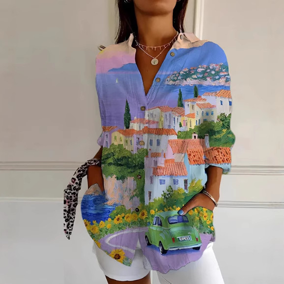 Women's Floral Casual Shirt