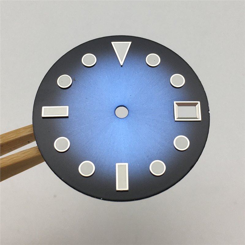 Modified Watch Dial With Luminous Numerals