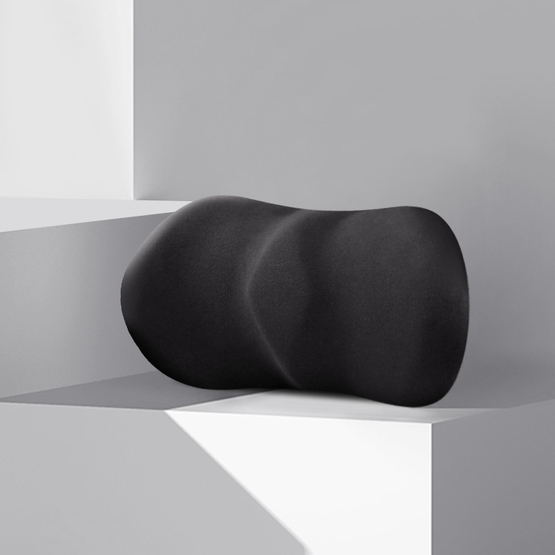 Lumbar Support Pillow Black