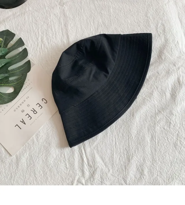 All matching Japanese style Retro Sun proof Sun proof Hat Classic Black - Shop at LoveMi