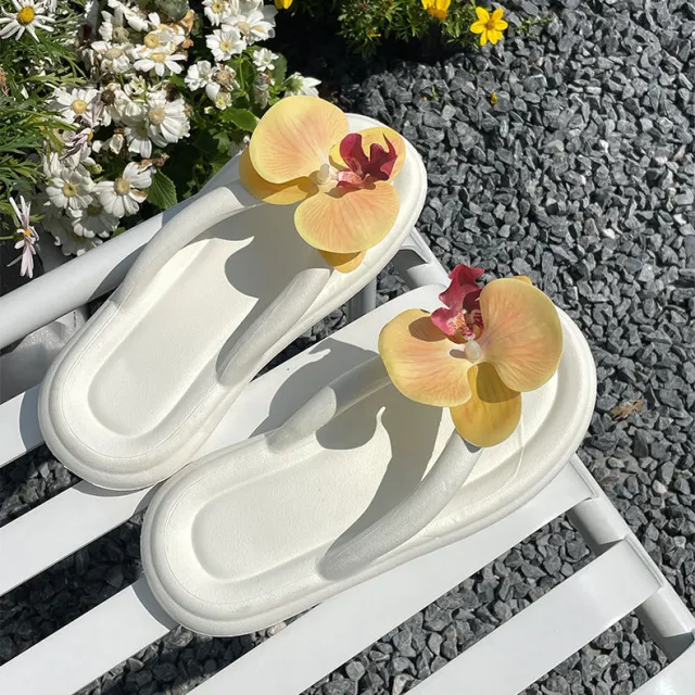 Outdoor Fashion All Match Platform Sandals Yellow - Shop at LoveMi
