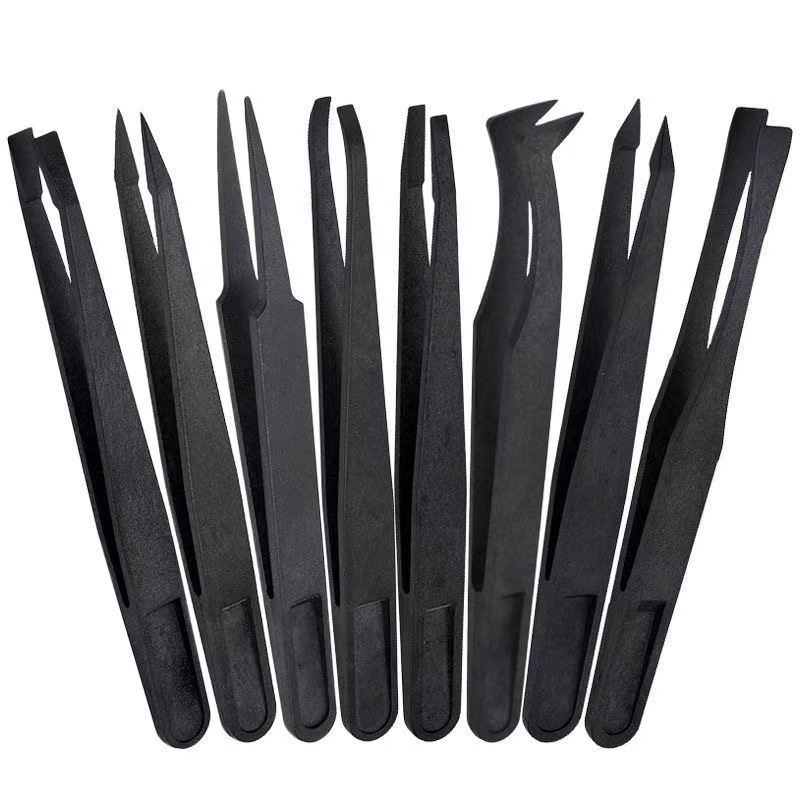 Title 5, Fashion Anti-static Plastic ABS Tweezers Tool